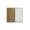OUTLET - Porta menu in fibra di cellulosa - formato 17,4x31,8 cm (4RE) - colore naturale - 2 buste