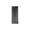 OUTLET - Porta menu in vera pelle rigenerata - formato 12,5x31,8 cm (CLUB) - colore nero - 2 buste