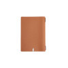 OUTLET - Menu Cover in real bonded leather - format 16,5x23,1 cm (GOLFO) - color ORANGE - 2 envelopes
