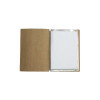 OUTLET - Porta menu in fibra di cellulosa - formato 16,5x23,1 cm (GOLFO) - colore naturale - 2 buste