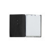 OUTLET - Menu Cover in cellulose fiber - format 16,5x23,1 cm (GOLFO) - color BLACK - 2 envelopes