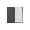 OUTLET - Menu Cover in real bonded leather - format 12,5x24,1 cm (POPIS) - color BROWN - 2 envelopes