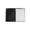 OUTLET - Porta menu in PVC termosaldato - formato A4 - colore nero - solo elastico - scritta vini