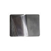 OUTLET - Menu Cover in PVC heat sealed - format GOLFO - color BLACK - 6+2 envelopes - printed vinos