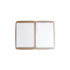 OUTLET - Menu Cover in PVC heat sealed - format GOLFO - color OCHER - 6+2 envelopes - printed vini