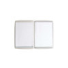 OUTLET - Menu Cover in PVC heat sealed - format GOLFO - color GREY - 6+2 envelopes - printed vini