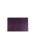 OUTLET - Placematsa in real bonded leather - 30x45 cm - color violet kroko