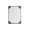 OUTLET - Porta menu in PVC termosaldato - formato monoanta - colore verde