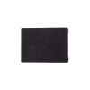 Porta Menu 31,7x23,1 cm (A4 ORIZZONTALE) etichetta PATCH "menu" solo elastico nero SUGHERO NERO sp. 2.5