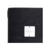 menu holder 17,4x31,8 cm (4RE) "menu" METAL label 2 envelopes (4 sides) elastic CORK BLACK