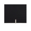 Porta Menu 23,2x31,8 cm (A4) etichetta METAL "personalizzata" (minimo 18 pezzi) 2 buste (4 facciate) elastico nero FASHION NERO 