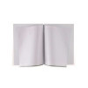 menu holder 23,2x31,8 cm (A4) "menu" METAL label 2 envelopes (4 sides) elastic FASHION WHITE KROKO
