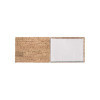 menu holder 31,7x23,1 cm (A4 HORIZONTAL) PATCH label "personalized" (min. 18 pcs) 2 envelopes (4 sides) elastic CORK NATURAL th.