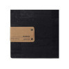 Porta Menu 17,4x31,8 cm (4RE) etichetta PATCH "menu" solo elastico nero SUGHERO NERO sp. 2.5