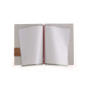 menu holder 16,5x23,1 cm (GOLFO) PATCH label "personalized" (min. 18 pcs) 2 envelopes (4 sides) elastic JUTE ICE