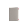 Porta Menu 16,5x23,1 cm (GOLFO) etichetta PATCH "personalizzata" (minimo 18 pezzi) 2 buste (4 facciate) elastico rosso JUTA GHIA