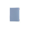 Porta Menu 16,5x23,1 cm (GOLFO) etichetta PATCH "menu" 2 buste (4 facciate) elastico rosso JUTA CELESTE