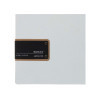 Porta Menu 23,2x31,8 cm (A4) etichetta PATCH "personalizzata" (minimo 18 pezzi) solo elastico nero CHEF BIANCO