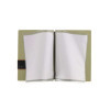 menu holder 16,5x23,1 cm (GOLFO) PATCH label "personalized" (min. 18 pcs) 2 envelopes (4 sides) elastic CHEF SAGE